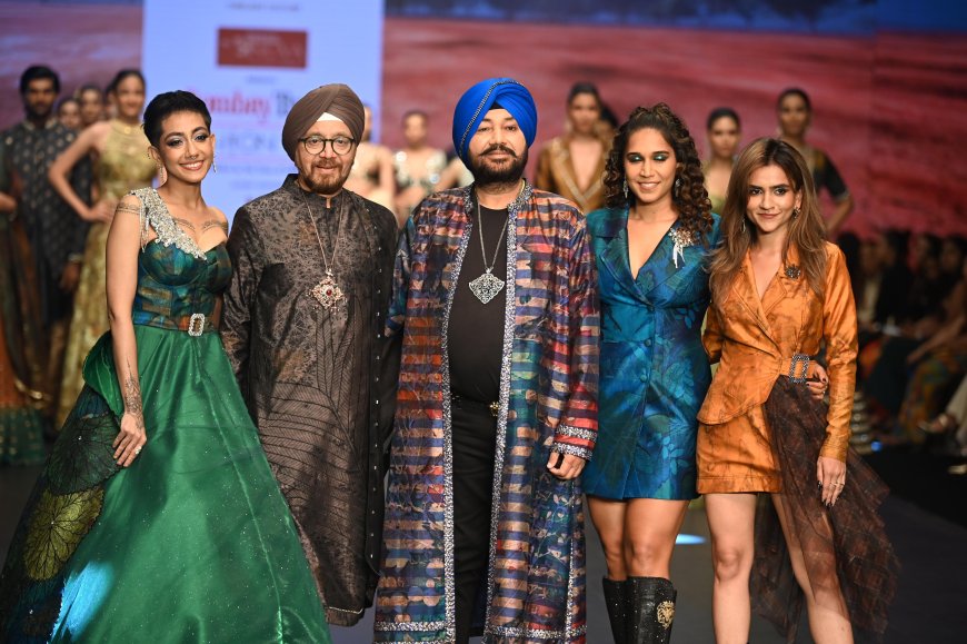 The King of Pop, Daler Mehndi takes the fashion world by storm at the Bombay Times Fashion Week