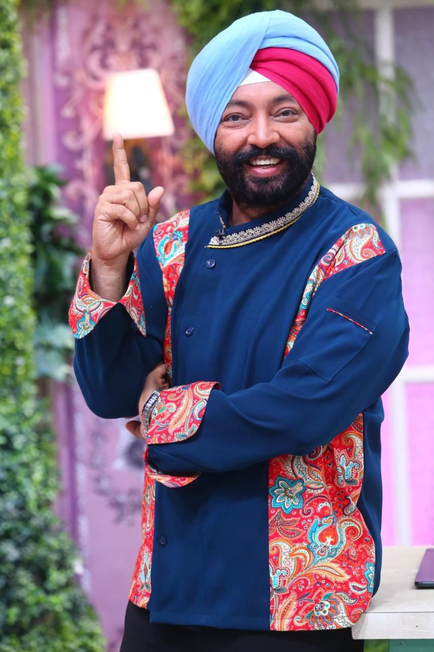 Chef Harpal Singh Sokhi Redefines Kitchen Fashion with His Colourful Coats and Turbans