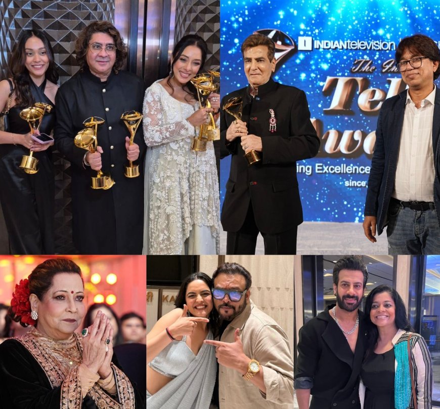 Stars Shine Bright at Indian Telly Awards 2025 – Full Recap Inside!