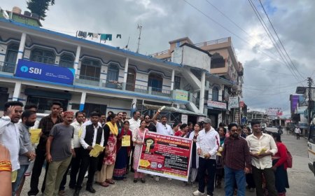 Kashish Murder Case Sparks Outrage in Haldwani – Protesters Demand Death Penalty for Accused