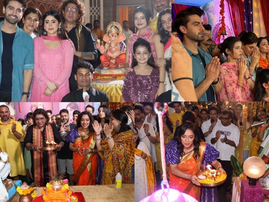 Rajan Shahi’s DKP Unites Cast and Crew in Ganpati Visarjan Filled with Blessings and Gratitude