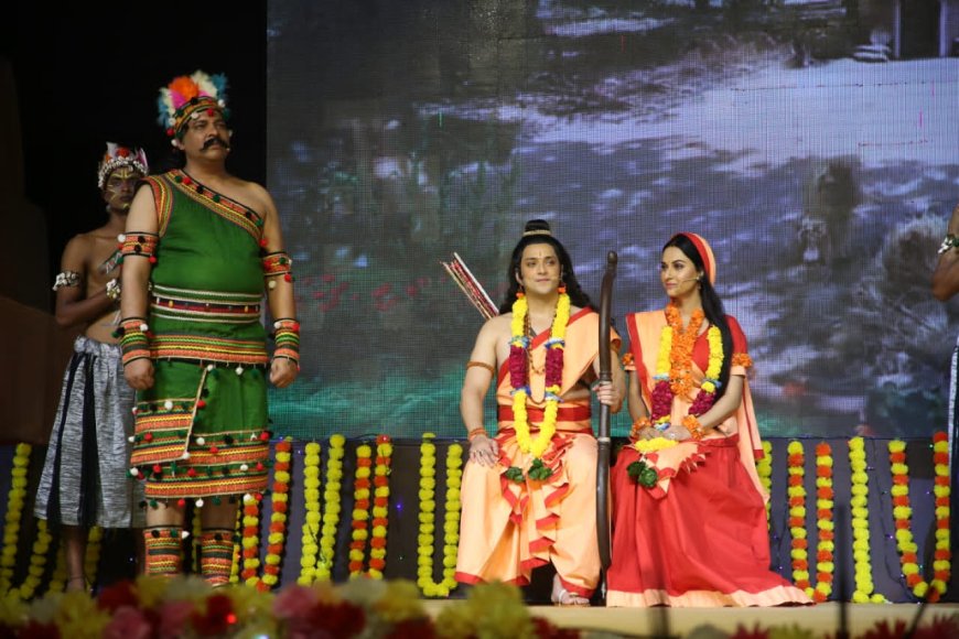 Bharat Milaap Scene Moves Audience to Tears at Red Fort Ramleela, Shikha Chaudhary’s Bhajans Mesmerize