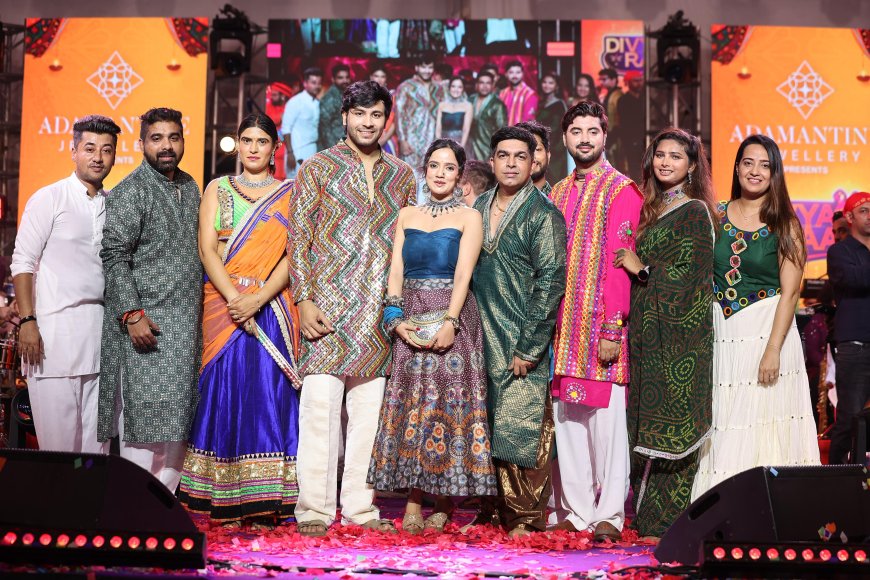 Keerthi Sagathia Sets Malad Ablaze with Music & Dance on Day 6 of Divya Raas 2025