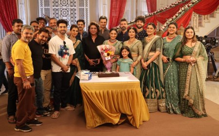 A Day Full of Love and Laughter: Shruti Ulfat Rings in Her Birthday with the Yeh Rishta Kya Kehlata Hai Family